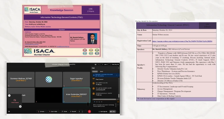 Understandings Of The ITGCs